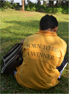 Sadhana's Motto for all its Students: Born to be a Winner