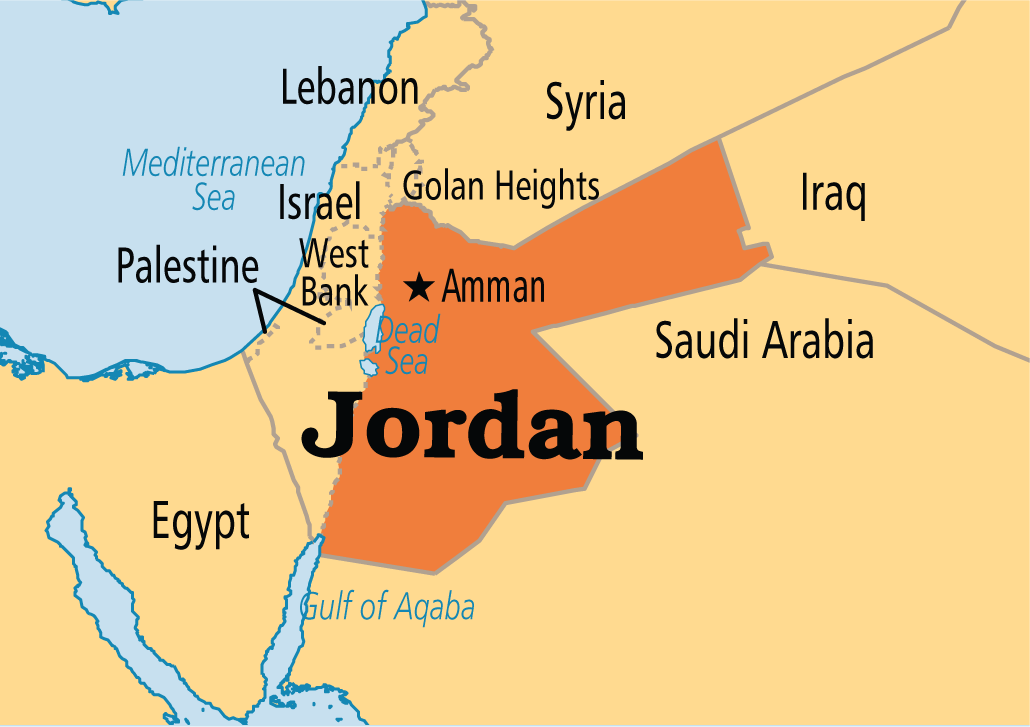 where is jordan in the world